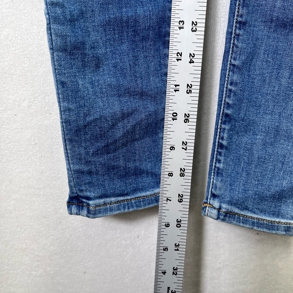 American Eagle Next Level Stretch Jegging Jeans Womens 6 Long Blue Denim 2570 - Picture 10 of 11